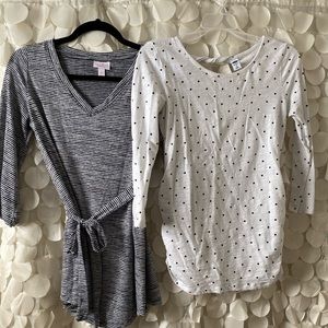 XS maternity tops